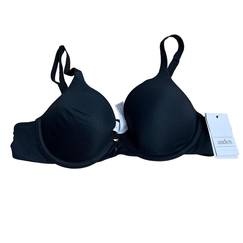 Auden Women's Black Lightly Lined Semi-Demi Bra - Size 32A - NWT